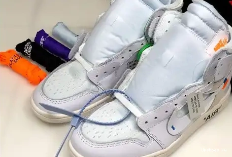 AQ0818-100 High White  Retro AQ0818 100 1 Jordan Air O-W 0516